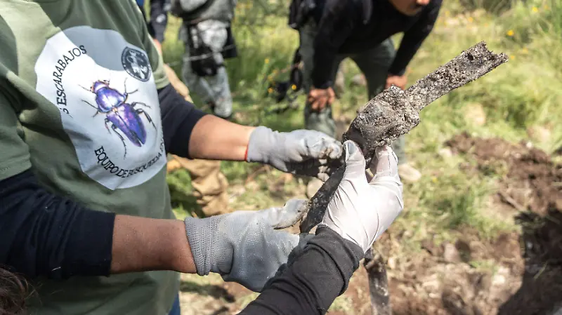 Hallazgo fosas Buscadoras Tepetongo, Zacatecas